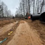 Проект МОНТАЖ ПОДЗЕМНОГО ВОЗДУХОВОДА 1350мм | Мини слайд 1
