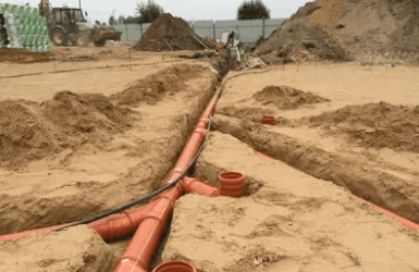Выполнение работ по устройству наружных сетей-2 Выполнение работ по устройству наружных сетей-2