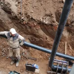 Проект Монтаж водопровода 160мм под сварку | Мини слайд 1