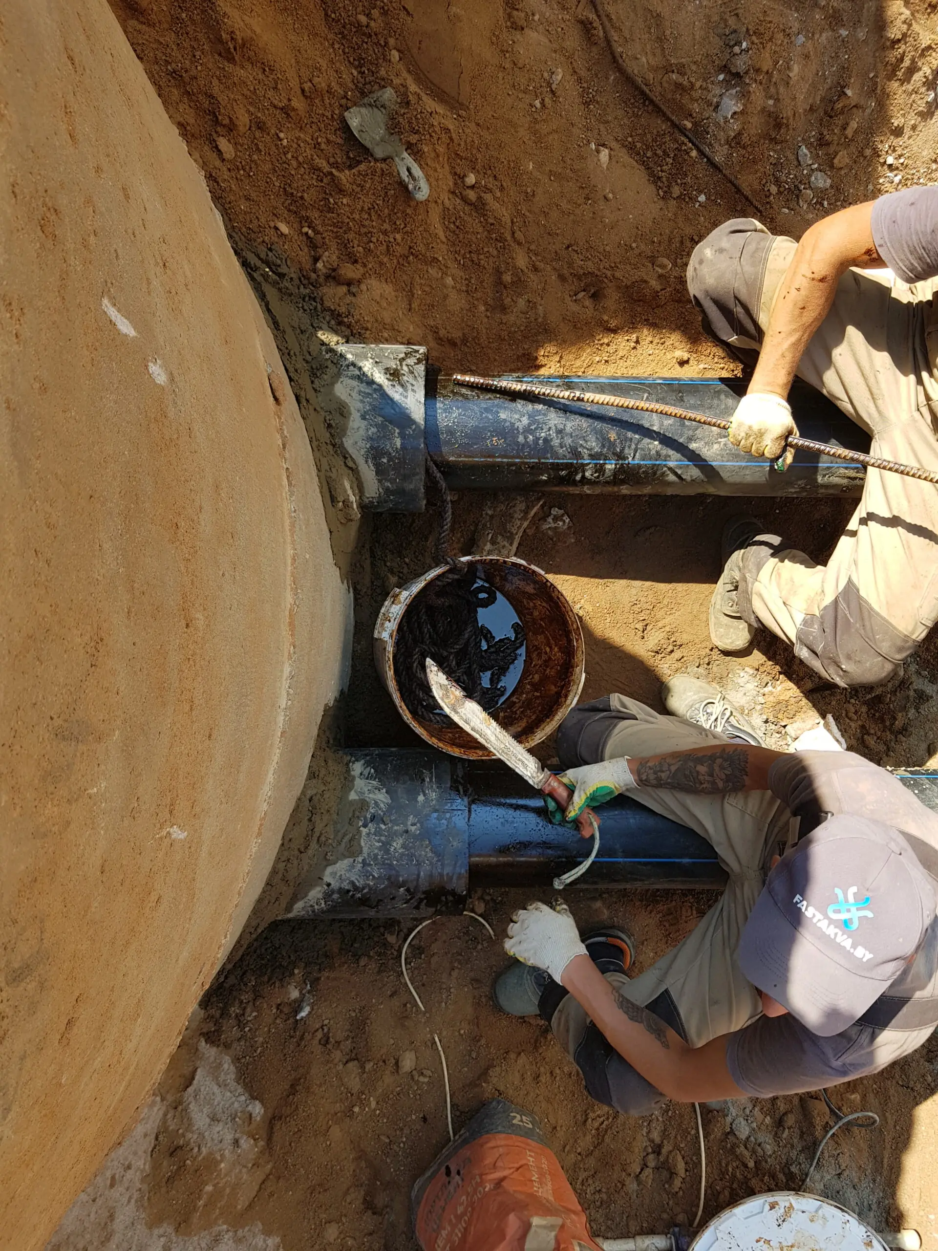 Проект Монтаж наружного противопожарного водоснабжения из ПЭ труб диаметром ду225 | Слайд 2