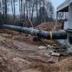 Проект МОНТАЖ ПОДЗЕМНОГО ВОЗДУХОВОДА 1350мм | Мини слайд 0