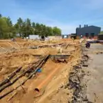 Проект ЛИВНЕВАЯ КАНАЛИАЦИЯ ДЛЯ СКЛАДА 4000м2 | Мини слайд 1