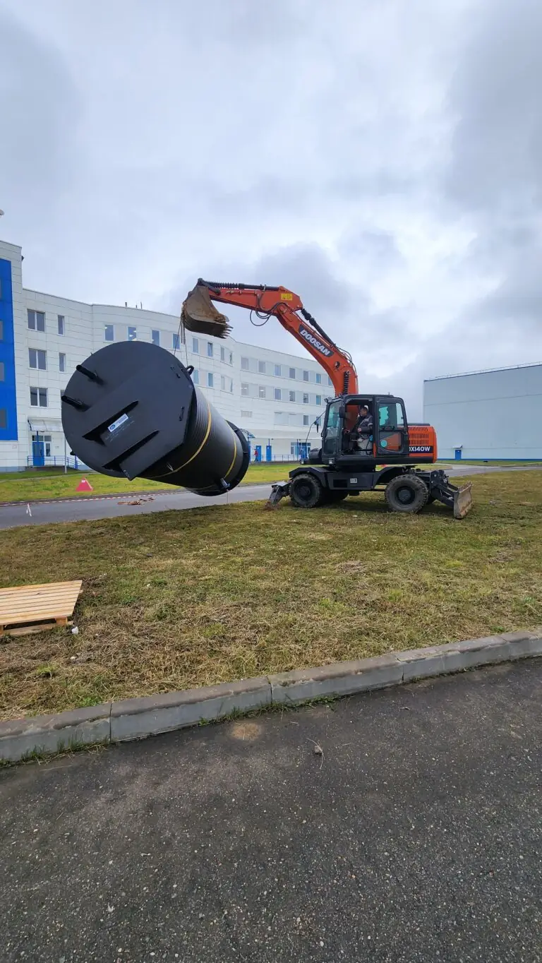 Установка КНС на предприятии «Штадлер» #2