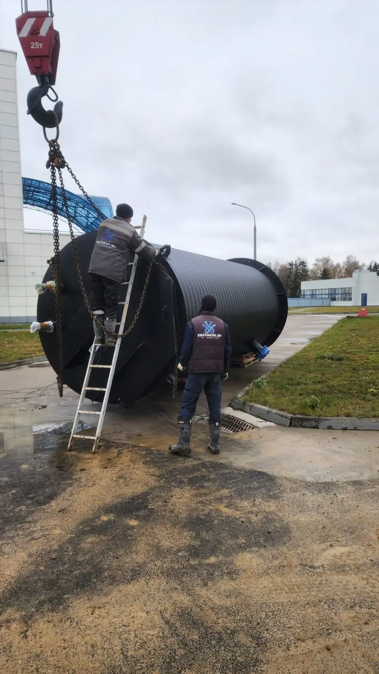 Установка КНС на предприятии «Штадлер» #1