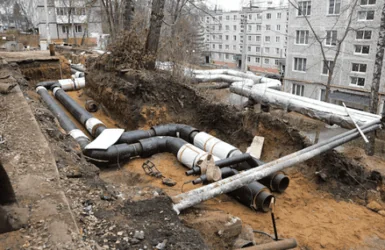 Ремонт теплосетей, теплотрасс и тепловых сетей-3