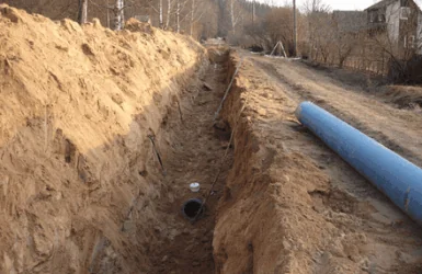 Создание наружных сетей водоснабжения и канализации для садового товарищества-1