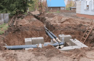 Создание наружных сетей водоснабжения и канализации для садового товарищества